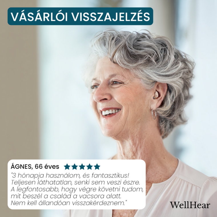 WellHear Hallókészülék